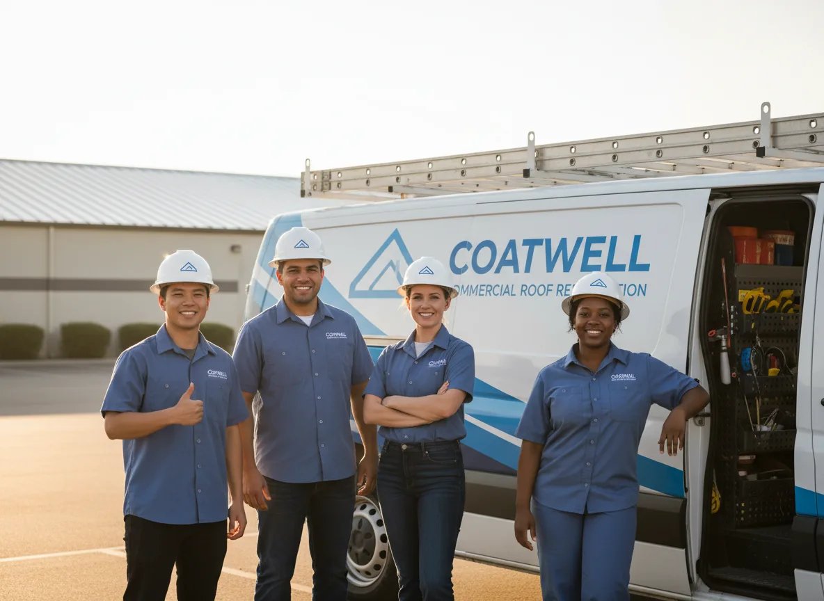Commercial roof coating company in Faucett, MO